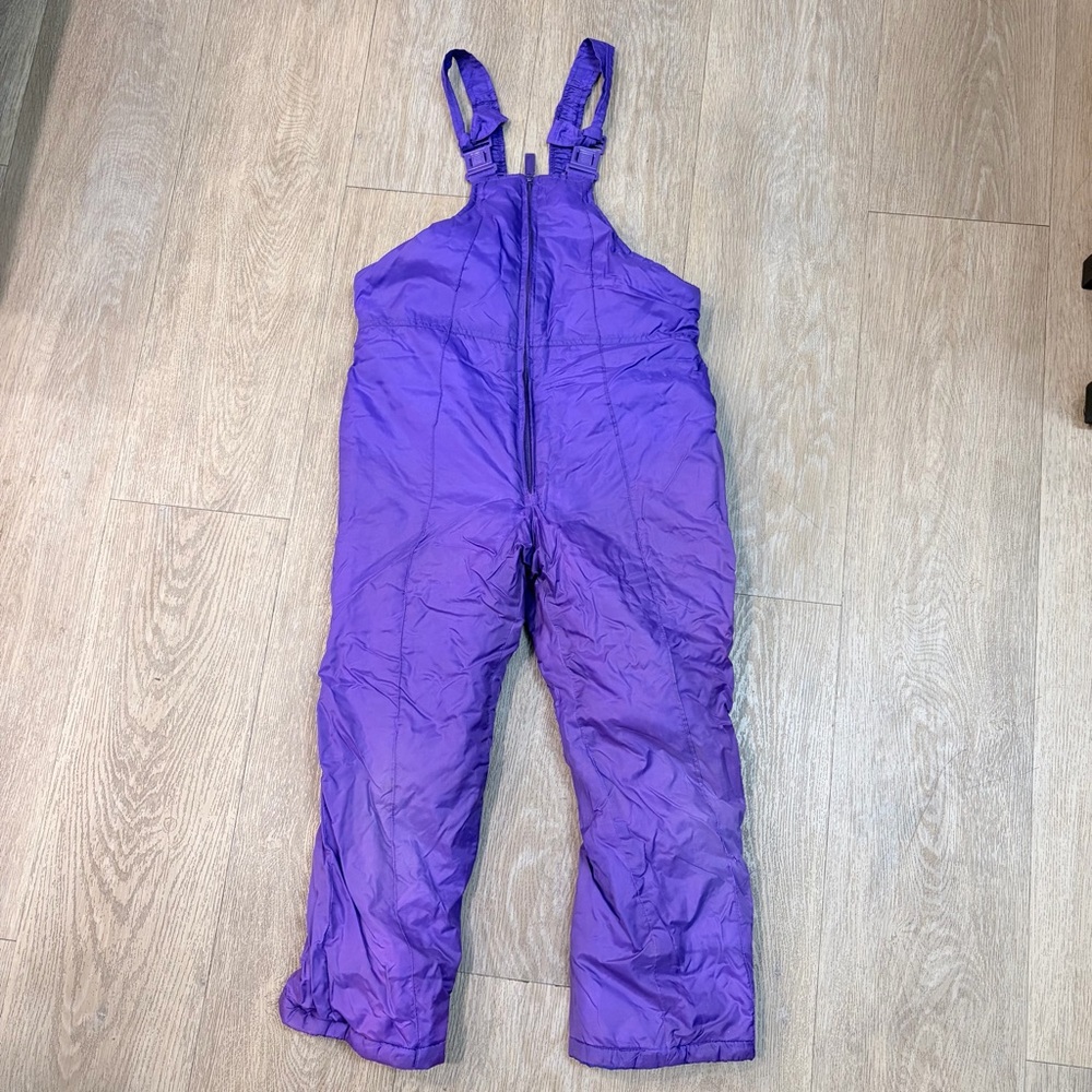 Purple Kids Snow Bib